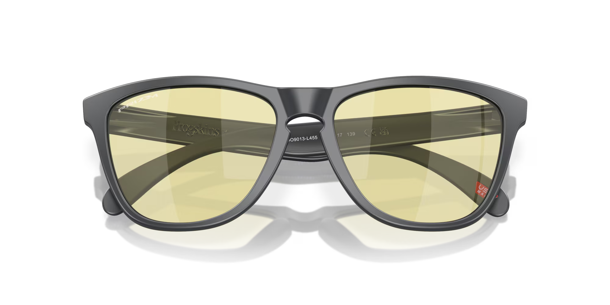 Oakley | OO9013-L4 Frogskins | Matte Carbon Prizm Gaming 2.0 Lens