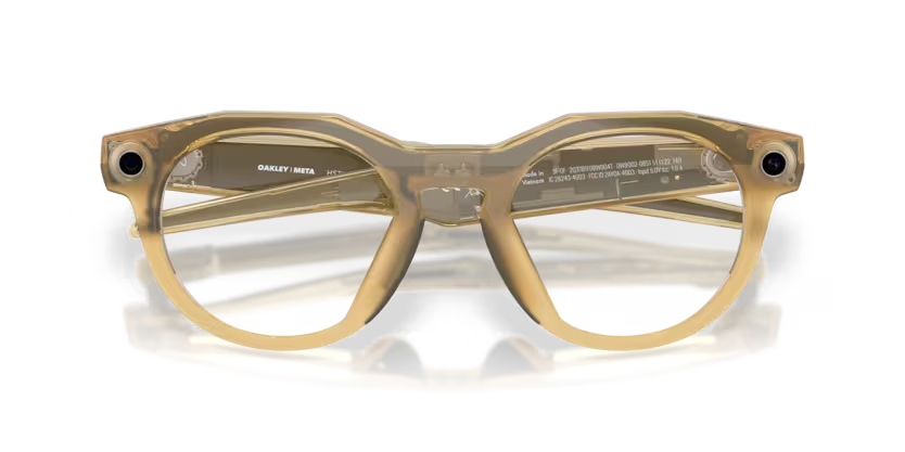 Oakley Meta | OW8002 HSTN | Light Curry Transitions Brown