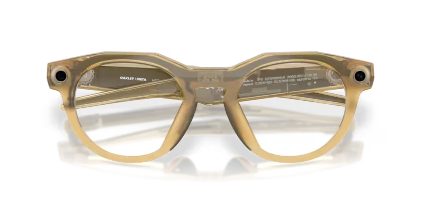 Oakley Meta | OW8002 HSTN | Light Curry Transitions Brown
