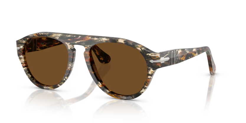 Persol | PO3370S | Amber brown/pirate black
