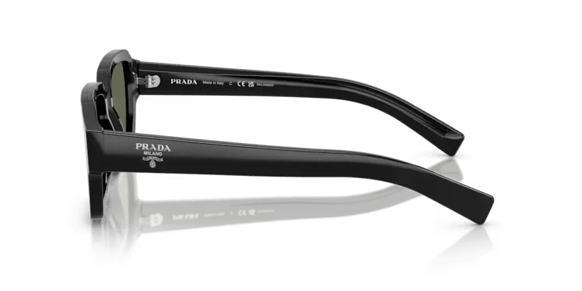 Prada | 02ZSF | Black Polarised - iKANDi Sunglasses