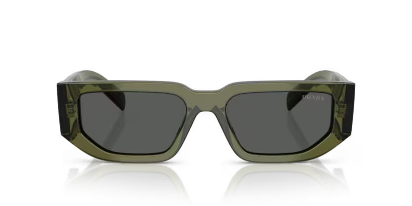Prada | 09ZS | Transparent Military Green