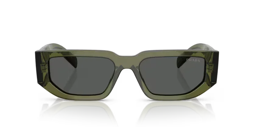 Prada | 09ZS | Transparent Military Green