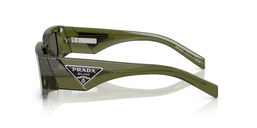 Prada | 09ZS | Transparent Military Green