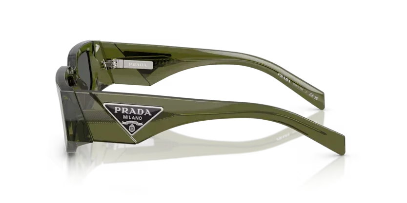 Prada | 09ZS | Transparent Military Green