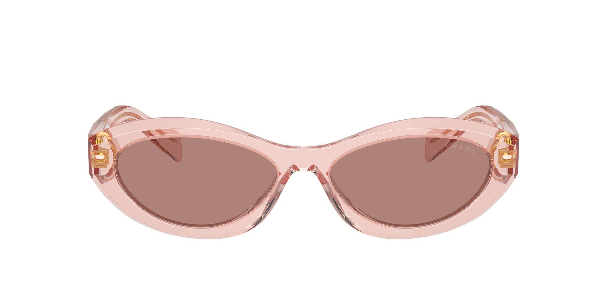 Prada | 26ZS | Transparent Peach - iKANDi Sunglasses