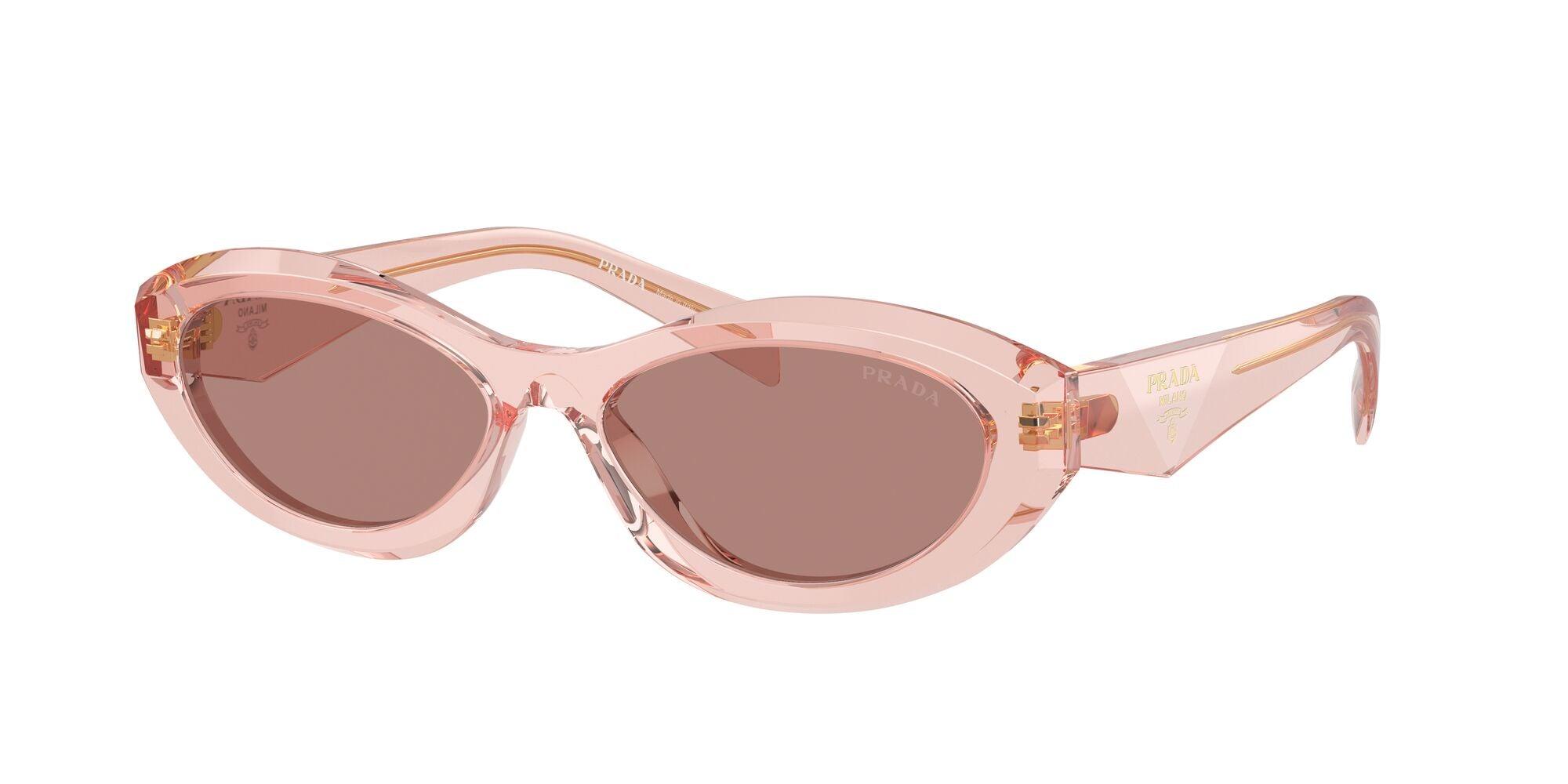 Prada | 26ZS | Transparent Peach - iKANDi Sunglasses