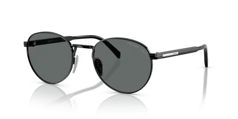 Prada | B51S | Shiny Black Polarised - iKANDi Sunglasses