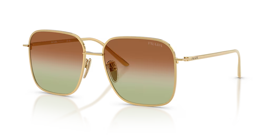 Prada | C54SD | Gold/Green-Brown