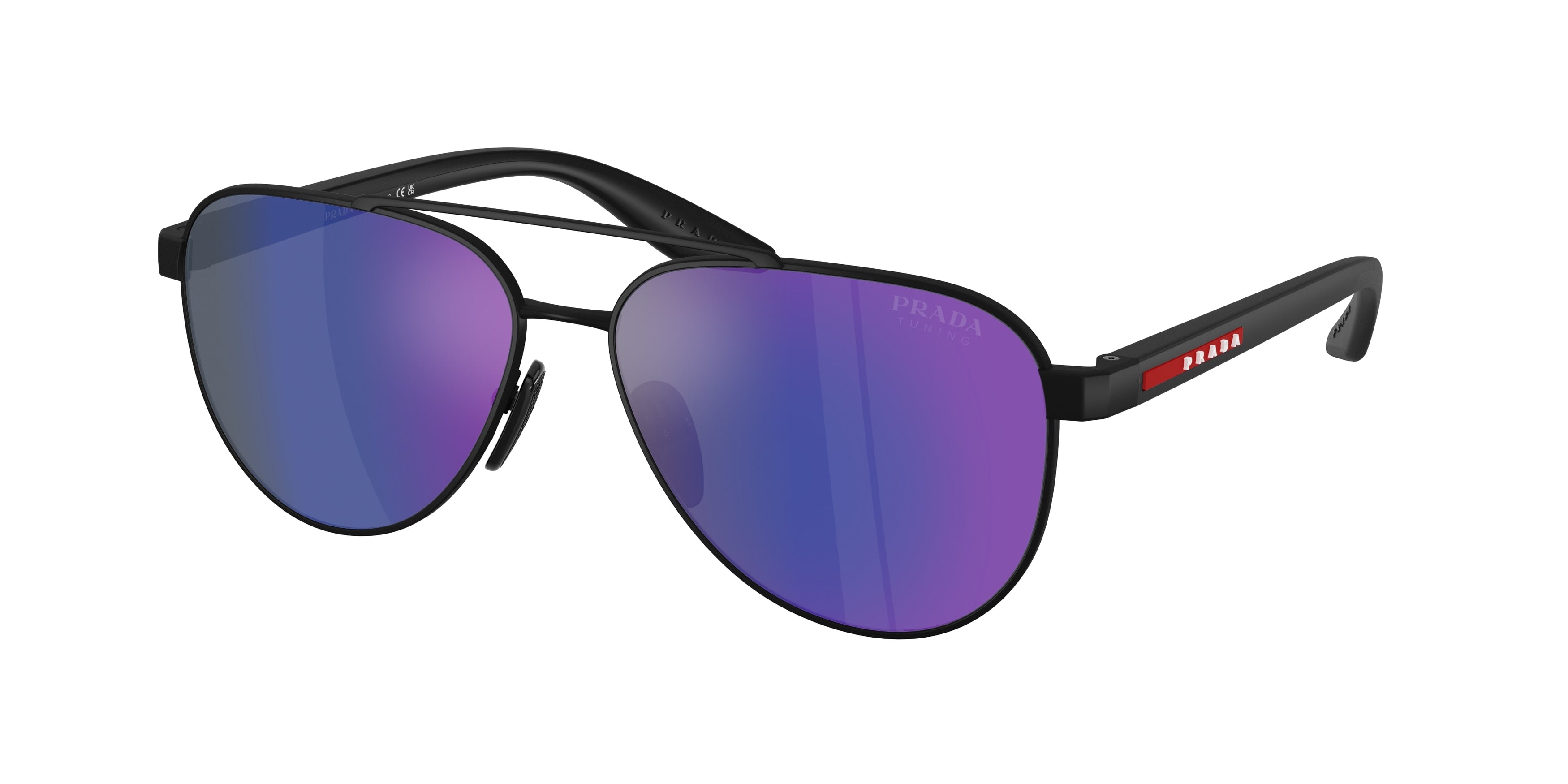 Prada Linea Rossa | PSA52S | Black Rubber Dark Blue