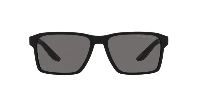 Prada Linea Rossa | 05YS | Black Rubber Polarised - iKANDi Sunglasses