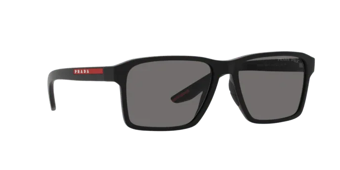 Prada Linea Rossa | 05YS | Black Rubber Polarised - iKANDi Sunglasses