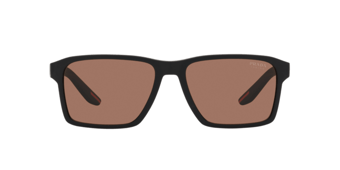 Prada Linea Rossa | 05YS | Black Rubber - iKANDi Sunglasses