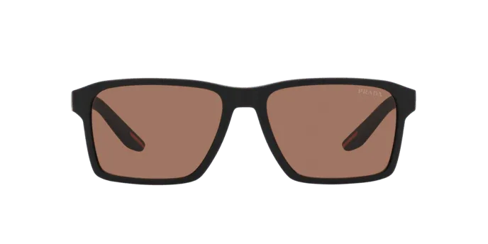 Prada Linea Rossa | 05YS | Black Rubber - iKANDi Sunglasses