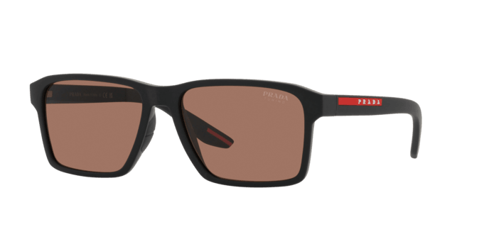 Prada Linea Rossa | 05YS | Black Rubber - iKANDi Sunglasses