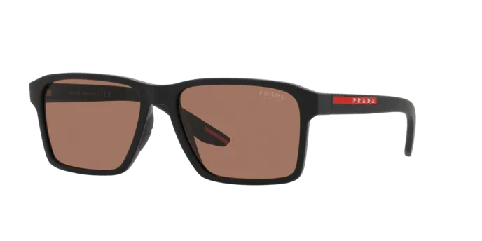 Prada Linea Rossa | 05YS | Black Rubber - iKANDi Sunglasses