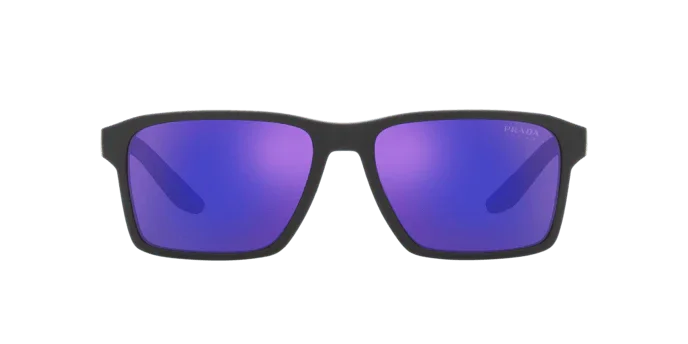 Prada Linea Rossa | 05YS | Grey Rubber - iKANDi Sunglasses