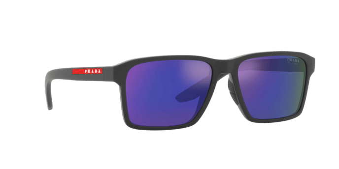 Prada Linea Rossa | 05YS | Grey Rubber - iKANDi Sunglasses