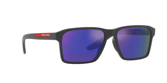 Prada Linea Rossa | 05YS | Grey Rubber - iKANDi Sunglasses