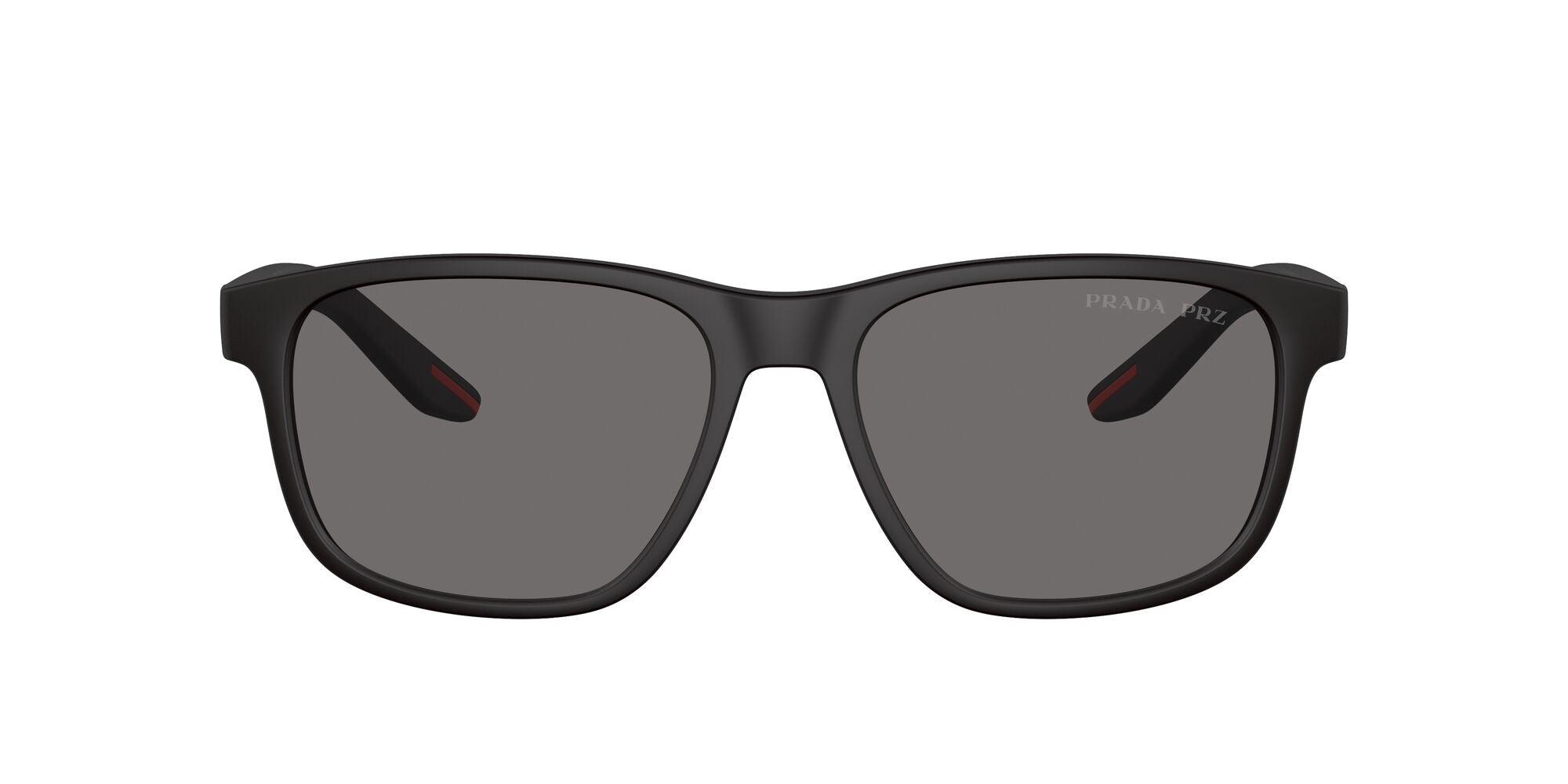 Prada Linea Rossa | 06YS | Black Rubber Polarised - iKANDi Sunglasses