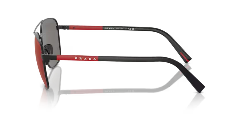 Prada Linea Rossa | 54ZS | Rubbered Black