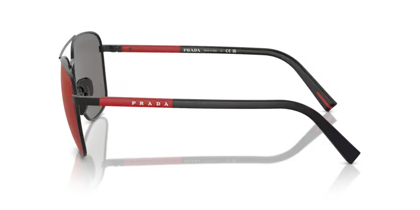 Prada Linea Rossa | 54ZS | Rubbered Black
