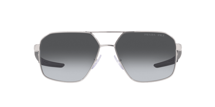 Prada Linea Rossa | 55WS | Silver - iKANDi Sunglasses