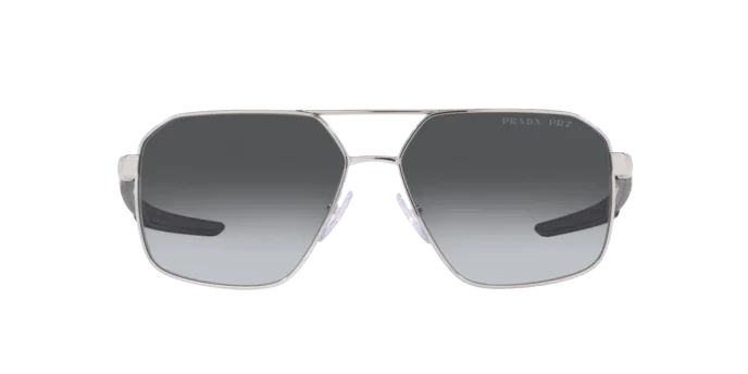 Prada Linea Rossa | 55WS | Silver - iKANDi Sunglasses