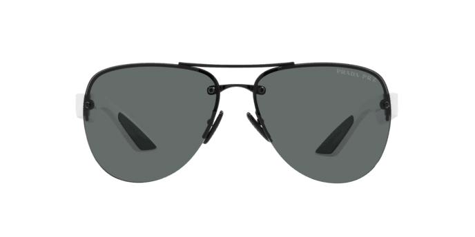 Prada Linea Rossa | 55YS | Black Polarised - iKANDi Sunglasses