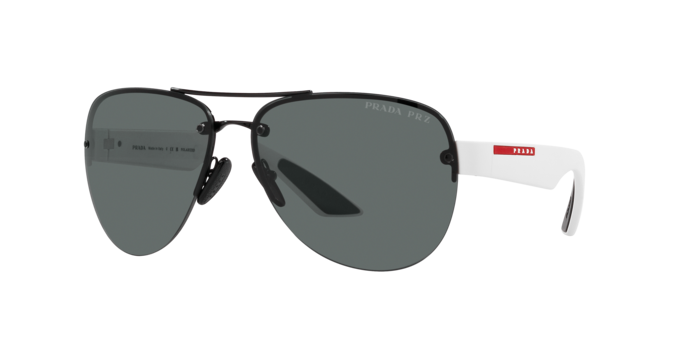 Prada Linea Rossa | 55YS | Black Polarised