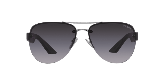 Prada Linea Rossa | 55YS | Silver - iKANDi Sunglasses