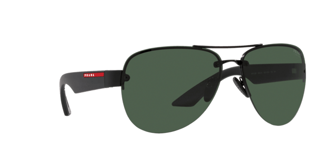 Prada Linea Rossa | 55YS | Matte Black - iKANDi Sunglasses