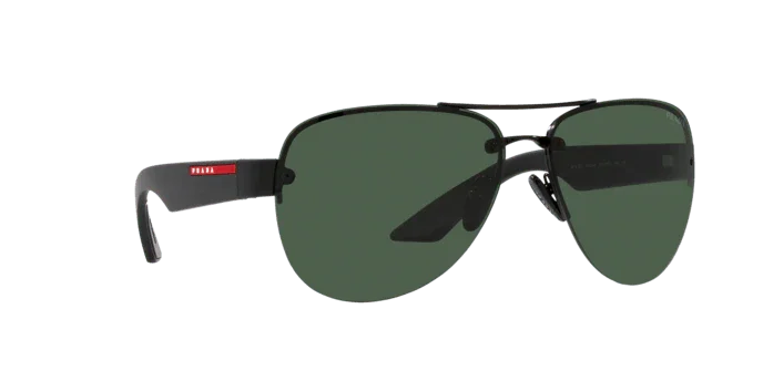 Prada Linea Rossa | 55YS | Matte Black - iKANDi Sunglasses