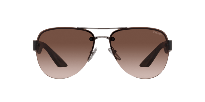 Prada Linea Rossa | 55YS | Gunmetal - iKANDi Sunglasses