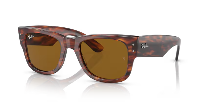 Ray-Ban | 0840S Mega Wayfarer | Striped Havana