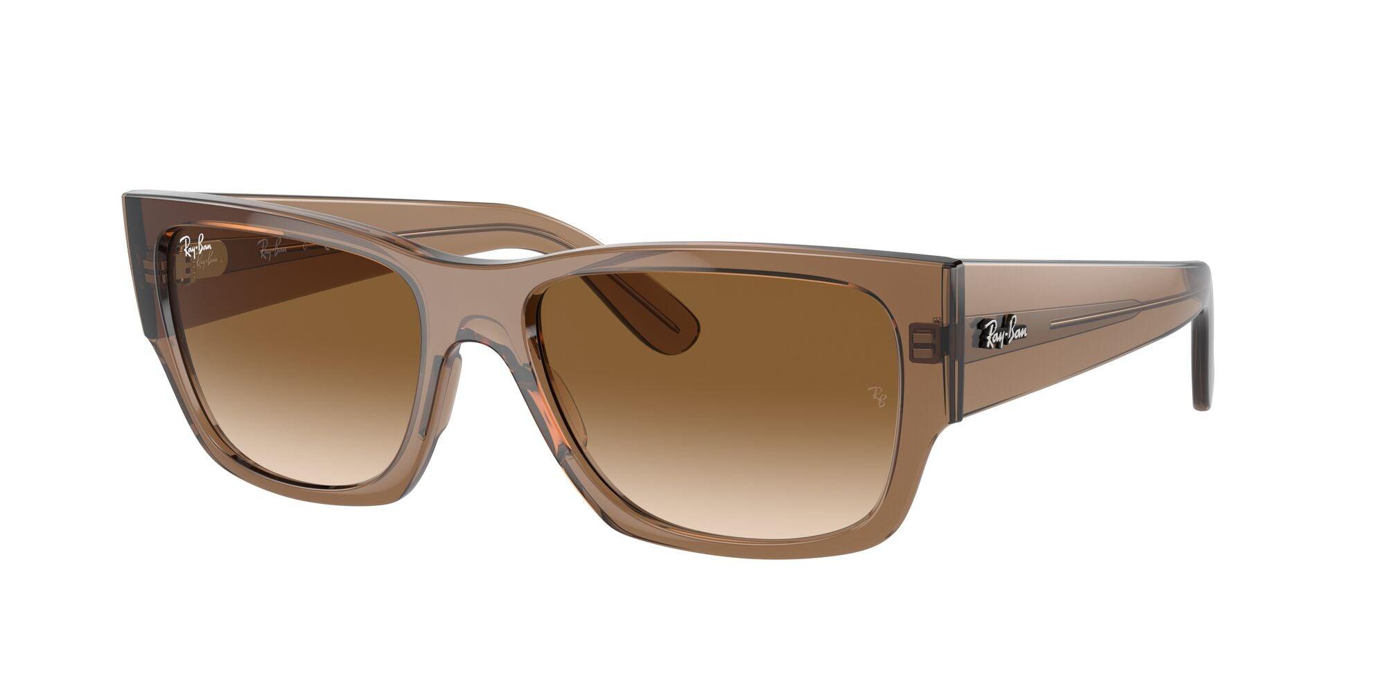 Ray-Ban | 0947S Carlos | Transparent Light Brown - iKANDi Sunglasses