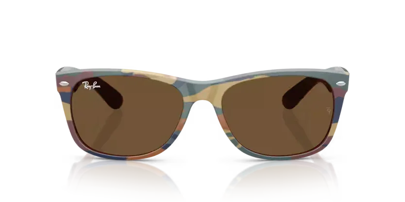 Ray-Ban | 2132 New Wayfarer | Brown & Blue Camuflage