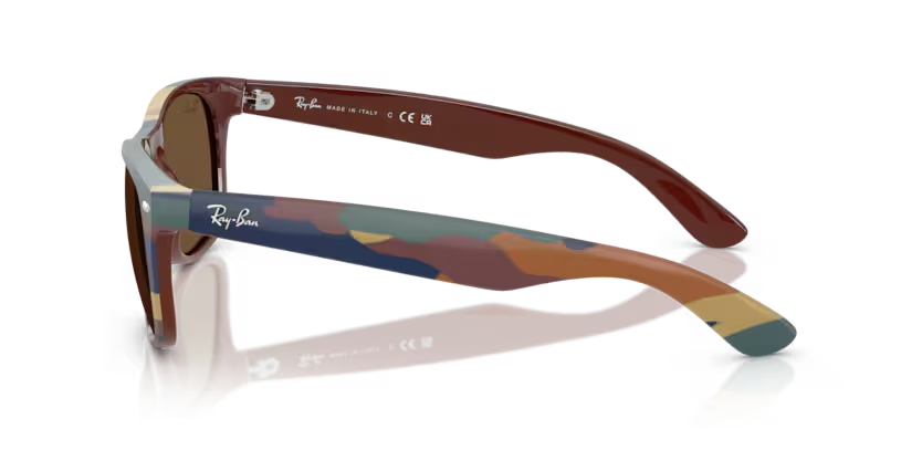 Ray-Ban | 2132 New Wayfarer | Brown & Blue Camuflage