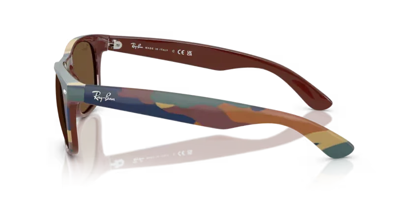 Ray-Ban | 2132 New Wayfarer | Brown & Blue Camuflage