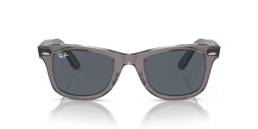 Ray-Ban | 2140 Wayfarer | Grey on Transparent - iKANDi Sunglasses