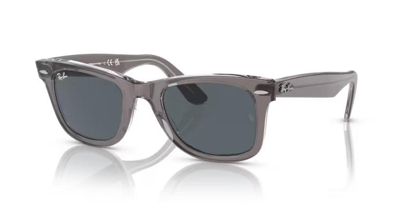 Ray-Ban | 2140 Wayfarer | Grey on Transparent - iKANDi Sunglasses