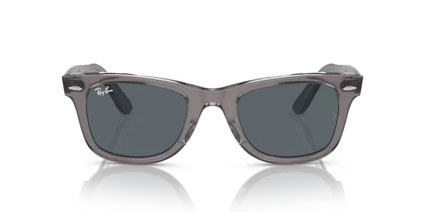 Ray-Ban | 2140 Wayfarer | Grey On Transparent
