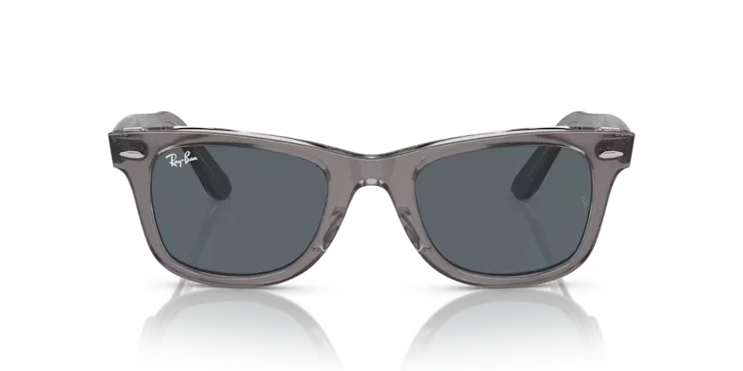 Ray-Ban | 2140 Wayfarer | Grey On Transparent