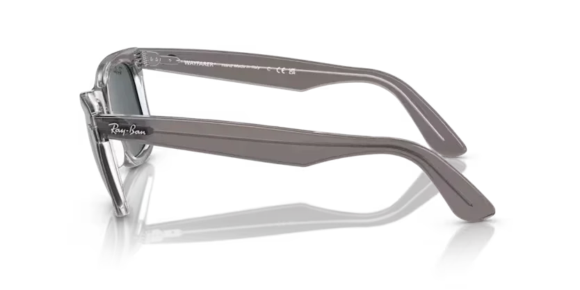 Ray-Ban | 2140 Wayfarer | Grey On Transparent