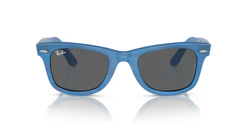 Ray-Ban | 2140 Wayfarer | Photo Striped Blue