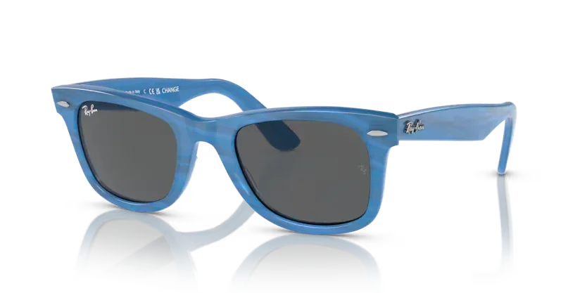 Ray-Ban | 2140 Wayfarer | Photo Striped Blue