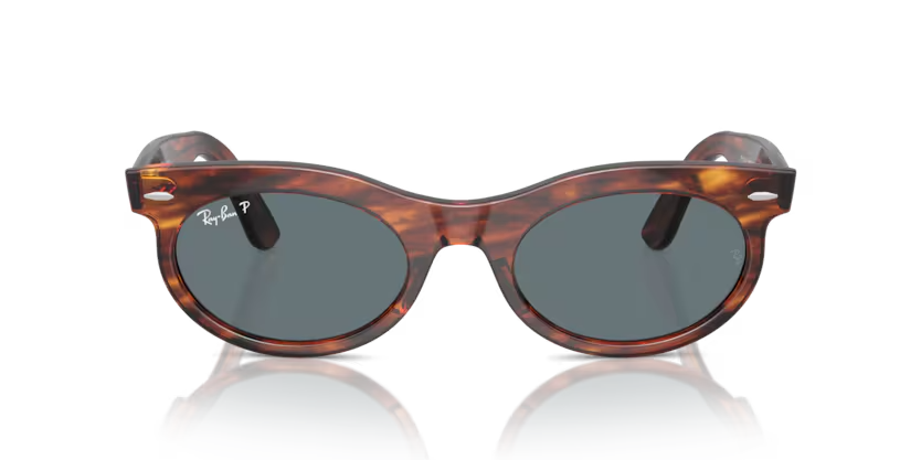 Ray-Ban | 2242F Wayfarer Oval | Striped Havana