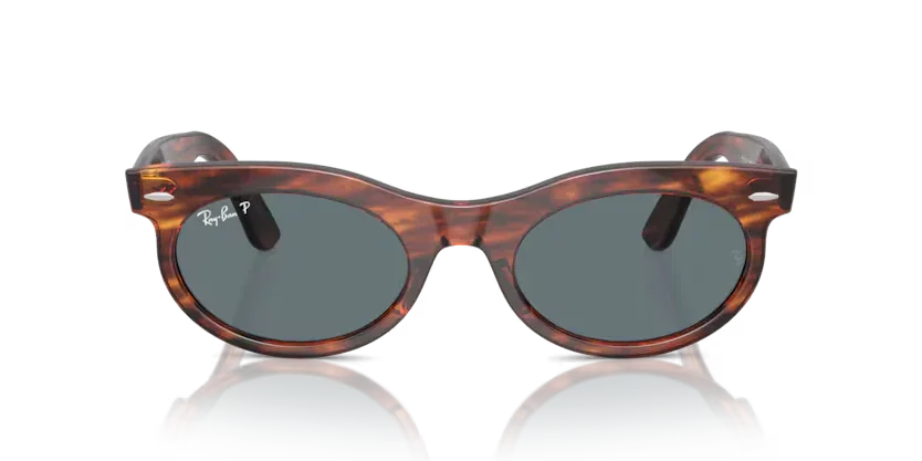 Ray-Ban | 2242F Wayfarer Oval | Striped Havana