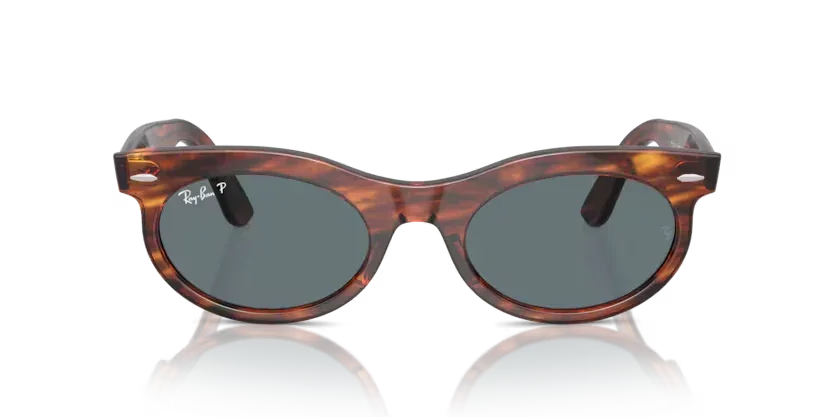 Ray-Ban 2242F Wayfarer Oval | Striped Havana