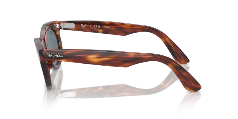 Ray-Ban | 2242F Wayfarer Oval | Striped Havana
